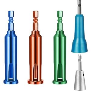 Tlily - 5 Wire Twisting Tool for Drill 3/5 Way Stripping Twister Stripper and Connector Driver Tlily - 5 Wire Twisting Tool for Drill 3/5 Way Stripping Twister Stripper and Connector Driver