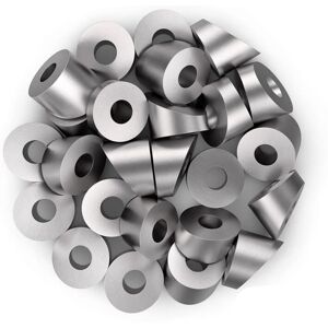 TLILY 50 Pack Stainless Steel 1/4In 30 Degree Angle Beveled Washer for 1/8In to 3/16In Deck Cable Railing T316 Marine Grade TLILY 50 Pack Stainless Steel 1/4In 30 Degree Angle Beveled Washer for 1/8In to 3/16In Deck Cable Railing T316 Marine Grade