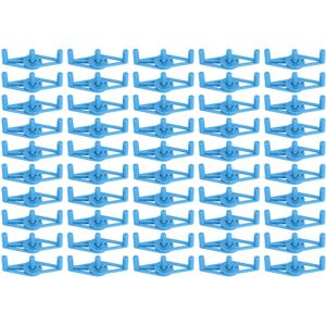 GROOFOO 50 Packs Plant Support Clip Branch Reusable Adjustable Stem Trainer Clip for Vegetables Blue GROOFOO 50 Packs Plant Support Clip Branch Reusable Adjustable Stem Trainer Clip for Vegetables Blue