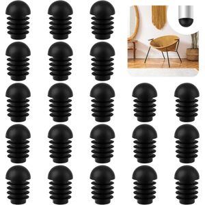Linghhang - 50 Pcs Chair Leg Protector, 19mm Chair Leg Cap, Chair Leg Cover, Chair Leg Cap Round Inlet Chair Cap for Chair Linghhang - 50 Pcs Chair Leg Protector, 19mm Chair Leg Cap, Chair Leg Cover, Chair Leg Cap Round Inlet Chair Cap for Chair