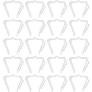 TLILY 50 Pcs Christmas Light Hanger Hooks 1 5/8 Inch Fascia Boards Clips TLILY 50 Pcs Christmas Light Hanger Hooks 1 5/8 Inch Fascia Boards Clips