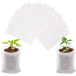 SERBIA Lot de 500 Sacs biodégradables Tissu Non tissé pour Plantes semis Sacs de Croissance d'élevage (14 x 16 cm) SERBIA Lot de 500 Sacs biodégradables Tissu Non tissé pour Plantes semis Sacs de Croissance d'élevage (14 x 16 cm)