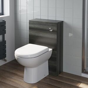 ARTIS Charcoal Grey Bathroom Furniture wc Toilet Unit btw Back to Wall Soft Close Saturn Toilet Pan ARTIS Charcoal Grey Bathroom Furniture wc Toilet Unit btw Back to Wall Soft Close Saturn Toilet Pan
