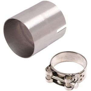 Tlily - 51mm to 54mm Motorcycle Exhaust Pipe Diameter Converter Stainless Steel Reducer Adapters Accessories Tlily - 51mm to 54mm Motorcycle Exhaust Pipe Diameter Converter Stainless Steel Reducer Adapters Accessories