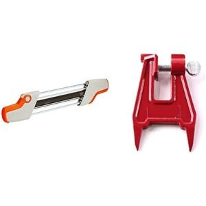 COOCHEER 56057504303 2-in-1 file holder for chainsaw chain 3/8' p ø 4.0 mm and Oregon 26368A chainsaw clamp COOCHEER 56057504303 2-in-1 file holder for chainsaw chain 3/8' p ø 4.0 mm and Oregon 26368A chainsaw clamp
