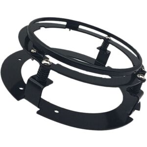 Tlily - 5.75 Inch Black Car Motorcycles Headlight Round Mounting Bracket Suitable for Touring Softail Adapter Tlily - 5.75 Inch Black Car Motorcycles Headlight Round Mounting Bracket Suitable for Touring Softail Adapter