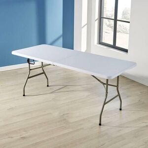 HOME SOURCE Folding Trestle Table 5ft HOME SOURCE Folding Trestle Table 5ft