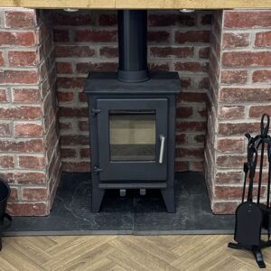 CRYTEC 5KW Multifuel Wood Stove Log Burner Cast Iron ST001 CRYTEC 5KW Multifuel Wood Stove Log Burner Cast Iron ST001