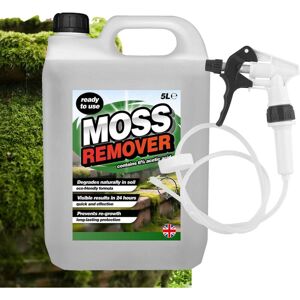 STORM TRADING GROUP 1 x 5L Moss Remover Fast Acting With Long Hose Trigger STORM TRADING GROUP 1 x 5L Moss Remover Fast Acting With Long Hose Trigger