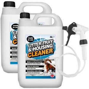 STORM TRADING GROUP 4 x 5L Ready To Use Litter Tray & Housing Cleaner With Convenient Long Hose Trigger STORM TRADING GROUP 4 x 5L Ready To Use Litter Tray & Housing Cleaner With Convenient Long Hose Trigger