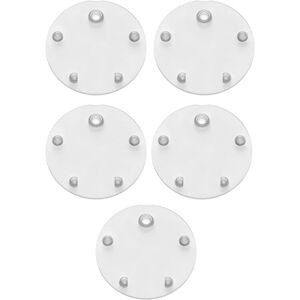 Tlily - 5Pack Toilet Tank Silicone Flapper Seal Gasket 3Inch Replacement for 7381424-100.0070A Tlily - 5Pack Toilet Tank Silicone Flapper Seal Gasket 3Inch Replacement for 7381424-100.0070A