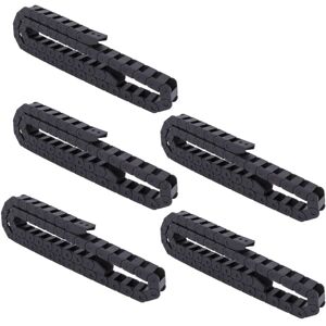 Tlily - 5pcs 10 x 20mm 1M Open On Both Sides Plastic Towing Cable Drag Chain Tlily - 5pcs 10 x 20mm 1M Open On Both Sides Plastic Towing Cable Drag Chain