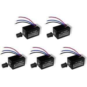 Tlily - 5Pcs dc 12V/24V 10A Motor Speed Regulator Switch Controller for Car Truck Fan Heater Control Tlily - 5Pcs dc 12V/24V 10A Motor Speed Regulator Switch Controller for Car Truck Fan Heater Control