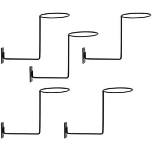 TLILY 5Pcs Metal Helmet Hanger Wall Mounted Hook for Coats,Hats,Caps Etc TLILY 5Pcs Metal Helmet Hanger Wall Mounted Hook for Coats,Hats,Caps Etc