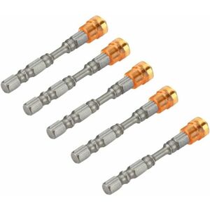 HOOPZI 5Pcs S2 Screwdriver Bits Steel Magnetic Phillips Head PH2 Screwdriver Set for 1 / 4inch Shank Drywall Screws (Yellow) HOOPZI 5Pcs S2 Screwdriver Bits Steel Magnetic Phillips Head PH2 Screwdriver Set for 1 / 4inch Shank Drywall Screws (Yellow)