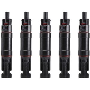 TLILY 5PCS Solar Connector with Diode Waterproof PV DC1000V 20A IP67 PPO Male Female Plug TLILY 5PCS Solar Connector with Diode Waterproof PV DC1000V 20A IP67 PPO Male Female Plug