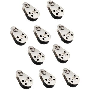 TLILY 5PCS Stainless Steel M25 Pulley Block Hanging Wire Towing Wheel Lifting Wire Rope Cable Pulley Rolle X2 I398519 TLILY 5PCS Stainless Steel M25 Pulley Block Hanging Wire Towing Wheel Lifting Wire Rope Cable Pulley Rolle X2 I398519