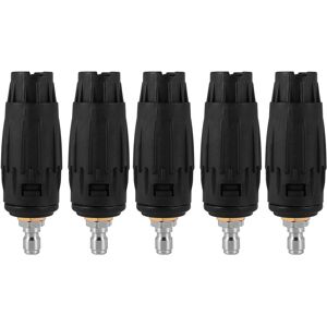 Tlily - 5X Adjustable Sprayer Nozzle Tips, Variable Jet Pattern, 1/4 Inch Connection Plug, 3000 psi Tlily - 5X Adjustable Sprayer Nozzle Tips, Variable Jet Pattern, 1/4 Inch Connection Plug, 3000 psi