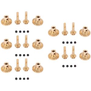 Tlily - 5X Drive Shaft Gear Upgrade Accessories Brass Axle & Rear Gears for B24 B36 C14 C24 mn D90 D99 MN99S Parts Tlily - 5X Drive Shaft Gear Upgrade Accessories Brass Axle & Rear Gears for B24 B36 C14 C24 mn D90 D99 MN99S Parts