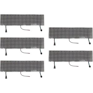 TLILY 5X led Matrix Panel, WS2812B rgb 832 Pixels Digital Flexible Dot Matrix Individually Addressable led Display Screen TLILY 5X led Matrix Panel, WS2812B rgb 832 Pixels Digital Flexible Dot Matrix Individually Addressable led Display Screen