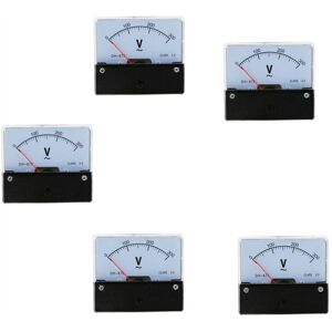 Tlily - 5X Rectangle Voltmeter DH670 Panel Meter Analog Voltage Measurement ac 0-300V Tlily - 5X Rectangle Voltmeter DH670 Panel Meter Analog Voltage Measurement ac 0-300V