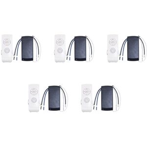 Tlily - 5X Universal Ceiling Fan Lamp Remote Control Kit ac 220V Switch Timing Setting Adjusts Wind Speed Transmitter Receiver Tlily - 5X Universal Ceiling Fan Lamp Remote Control Kit ac 220V Switch Timing Setting Adjusts Wind Speed Transmitter Receiver