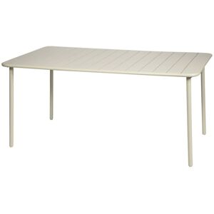 SWEEEK Amelia 160cm Beige Garden Table - Garden Table SWEEEK Amelia 160cm Beige Garden Table - Garden Table