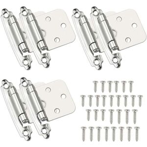 WOIYIC 6 Pcs Door Hinges Self Closing Hinge Cold Rolled Steel Material Spring Hinge with Damper for Door Closet Shoe Cabinet Bookcase Wine Cellar WOIYIC 6 Pcs Door Hinges Self Closing Hinge Cold Rolled Steel Material Spring Hinge with Damper for Door Closet Shoe Cabinet Bookcase Wine Cellar