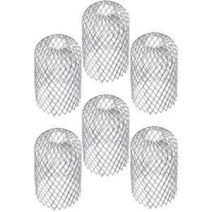 Tlily - 6 Pcs Gutter Guard Filters Roof 3 Inch Widen Strainer Aluminum Filter Anti-Blocking Leaf Drains Debris Drains Net Cover Tlily - 6 Pcs Gutter Guard Filters Roof 3 Inch Widen Strainer Aluminum Filter Anti-Blocking Leaf Drains Debris Drains Net Cover