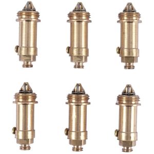Tlily - 6 pcs Sink Plug Replacement Basin Bath Waste Click Spring Brass Bolt for Kitchen Tub Drain Stopper Tlily - 6 pcs Sink Plug Replacement Basin Bath Waste Click Spring Brass Bolt for Kitchen Tub Drain Stopper