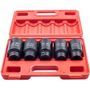MAXPEEDINGRODS 6 Points Axle Hub Nut DEEP IMPACT Socket Set 1/2"Dr Thin Wall Drive Shaft Socket MAXPEEDINGRODS 6 Points Axle Hub Nut DEEP IMPACT Socket Set 1/2"Dr Thin Wall Drive Shaft Socket