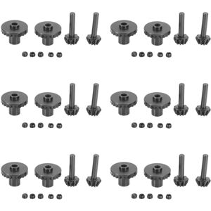 Tlily - 6 Set Steel Rear Axle Gear Drive Shaft For B24 B36 C14 C24 Parts Tlily - 6 Set Steel Rear Axle Gear Drive Shaft For B24 B36 C14 C24 Parts