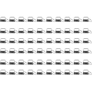 TLILY 60 Piece Key Ring Hardware Keychain Bracelet with Lanyard Ring,Keychain and Split TLILY 60 Piece Key Ring Hardware Keychain Bracelet with Lanyard Ring,Keychain and Split