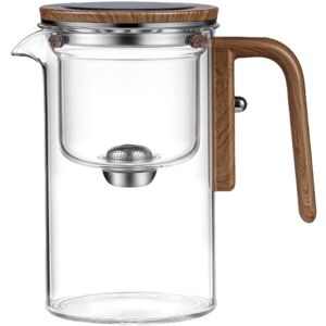Tlily - 600ml Magic Teapot Water Separation Glass with Infuser Strainer Tlily - 600ml Magic Teapot Water Separation Glass with Infuser Strainer