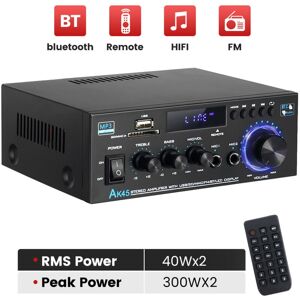 MAEREX 600W 2 Channel bluetooth Stereo Amplifier HIFI Audio Radio USB SD FM Digital Power Amplifier Car Home DC 12V, AC 240V MAEREX 600W 2 Channel bluetooth Stereo Amplifier HIFI Audio Radio USB SD FM Digital Power Amplifier Car Home DC 12V, AC 240V