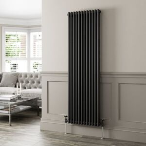 Duratherm - Traditional Black Collosseum Column Radiators Vertical Horizontal 1800 x 560mm Double Column Vertical Duratherm - Traditional Black Collosseum Column Radiators Vertical Horizontal 1800 x 560mm Double Column Vertical