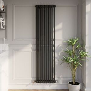 Duratherm - Traditional Black Collosseum Column Radiators Vertical Horizontal 1800 x 470mm Double Column Vertical Duratherm - Traditional Black Collosseum Column Radiators Vertical Horizontal 1800 x 470mm Double Column Vertical