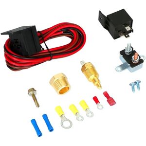 Tlily - 60A Car Relay Wire Harness Temperature Sensor Electric Cool Fan Switch Thermostat Wire Assembly for 406 427 Engine Tlily - 60A Car Relay Wire Harness Temperature Sensor Electric Cool Fan Switch Thermostat Wire Assembly for 406 427 Engine