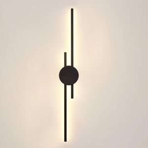 AXHUP 60CM Straight Line Wall Lamp Creative Modern LED Warm White Light Black Outdoor/Indoor Lighting Fixture for Hallway Bedroom Balcony Loft 1pcs AXHUP 60CM Straight Line Wall Lamp Creative Modern LED Warm White Light Black Outdoor/Indoor Lighting Fixture for Hallway Bedroom Balcony Loft 1pcs