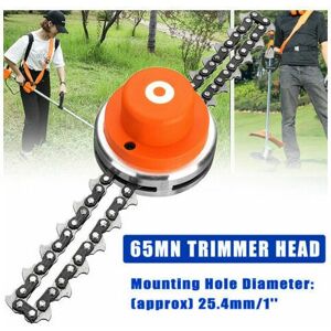 DEWDAT 65Mn Chain Trimmer Garden Grass Head Brushcutter Trimmer for Lawn Mower DEWDAT 65Mn Chain Trimmer Garden Grass Head Brushcutter Trimmer for Lawn Mower
