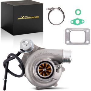 MAXPEEDINGRODS 660HP Billet Turbocharger T25 Turbo Dual Ball Bearing Comp. 0.70AR Water Cooling MAXPEEDINGRODS 660HP Billet Turbocharger T25 Turbo Dual Ball Bearing Comp. 0.70AR Water Cooling