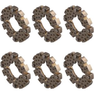 Tlily - 6Pcs Adapters for Sonicrafter Oscillating Tool Saw Blades - Universal Shank Converter Star Lock Tlily - 6Pcs Adapters for Sonicrafter Oscillating Tool Saw Blades - Universal Shank Converter Star Lock