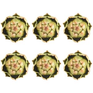 Tlily - 6Pcs Artificial Artichoke Vegetables&Fruits for Home Party Table Deco Tlily - 6Pcs Artificial Artichoke Vegetables&Fruits for Home Party Table Deco
