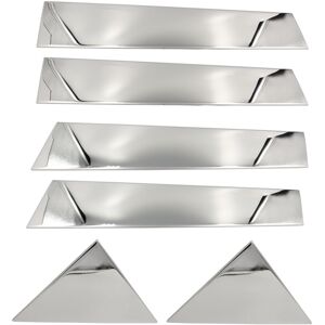 Tlily - 6pcs Car Door Window Chrome Pillar Post Trim 2005-2010 Chrysler 300 300c Chrome Trim Decoration Tlily - 6pcs Car Door Window Chrome Pillar Post Trim 2005-2010 Chrysler 300 300c Chrome Trim Decoration
