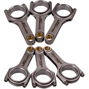 Maxpeedingrods - 6pcs Connecting Rods For bmw E36 3.0L M3 E34 M5 S50B30 European model 142mm Maxpeedingrods - 6pcs Connecting Rods For bmw E36 3.0L M3 E34 M5 S50B30 European model 142mm