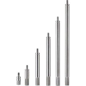 Tlily - 6pcs Dial Indicator Extension Stem Rod Set M2.5 Thread,10-100mm Extend Rod,Measurement for & Digital Indicators Tlily - 6pcs Dial Indicator Extension Stem Rod Set M2.5 Thread,10-100mm Extend Rod,Measurement for & Digital Indicators