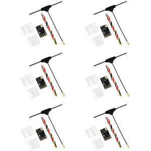 Tlily - 6PCS elrs 2.4GHz Receiver with Antenna for fpv rc Long Range Drone Tlily - 6PCS elrs 2.4GHz Receiver with Antenna for fpv rc Long Range Drone
