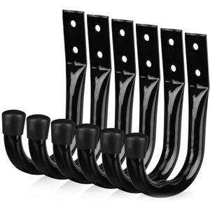 Tlily - 6pcs Heavy Duty Garage Storage Hooks,Bike Hooks for Wall,Utility Hooks,Wall Mount j Hook Hanging Tlily - 6pcs Heavy Duty Garage Storage Hooks,Bike Hooks for Wall,Utility Hooks,Wall Mount j Hook Hanging