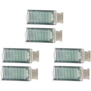 TLILY 6Pcs LED Footwell Light for Golf 7 MK5 MK6 B7 B8 5GG 947 409 5GG947409 5G0 TLILY 6Pcs LED Footwell Light for Golf 7 MK5 MK6 B7 B8 5GG 947 409 5GG947409 5G0