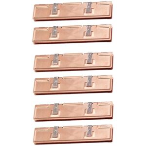 TLILY 6Pcs Pure Copper ram Heatsink Radiator for Memory Cooler Cooling Desktop DDR2 DDR3 DDR4 TLILY 6Pcs Pure Copper ram Heatsink Radiator for Memory Cooler Cooling Desktop DDR2 DDR3 DDR4